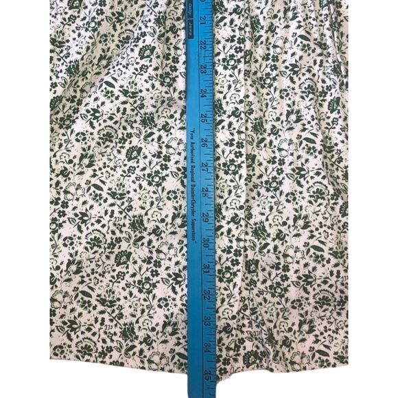 Dress Tuckernuck Floral XS Long Sleeve Button Up Cuffed Vintage Style Preppy - Picture 9 of 10